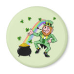 Lucky Leprechaun Fridge Magnets