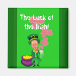 Lucky Leprechaun Magnet