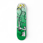 Lucky No. 7 Green Power skateboards