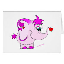 Lucky Pinkie Greeting Cards