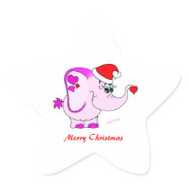 Lucky Pinkie Merry Christmas Sticker