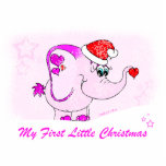 Lucky Pinkie My First Christmas Photo Sculpture