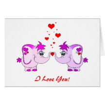 Lucky Pinkie Valentine's Day Greeting Card