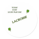 Lucky Play Day Lacrosse stickers