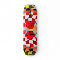 Lucky seven custom skate board