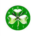 Lucky shamrock Wall Clock wall clocks