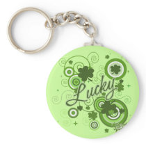 Lucky Shamrocks Keychain