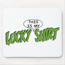 lucky shirt tapis de souris