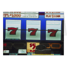 Lucky Slot Machine Winner Cards