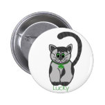 Lucky the Cat button