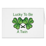 Lucky To Be A Twin Cards