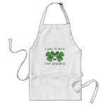 Lucky To Be Twin Grandma Apron
