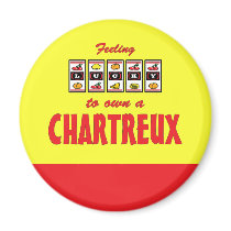 Lucky to Own a Chartreux Fun Cat Design Refrigerator Magnets