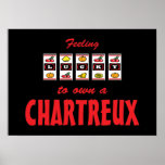 Lucky to Own a Chartreux Fun Cat Design Posters