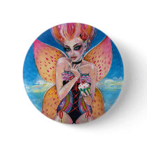 Lucy Loves Cupcake Pin