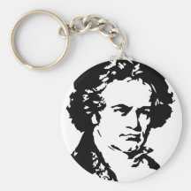 Ludwig van Beethoven Keychains