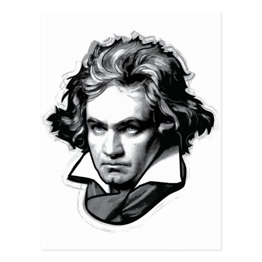 Ludwig van Beethoven Post Card