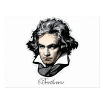 Ludwig van Beethoven Postcard