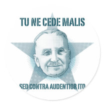 Ludwig von Mises  - Tu Ne Cede Malis Sticker