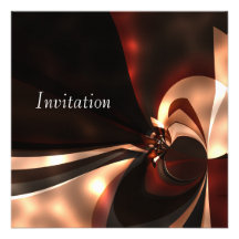 Lueur de cappuccino d'art abstrait d'invitation