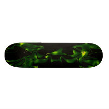 Lueur de vert de planche à roulettes