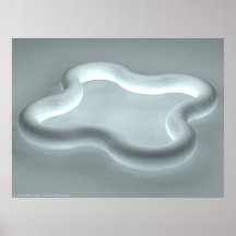 Lueur gelée poster