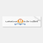 Luffers Sunset_Lahaina bumper sticker