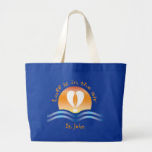 Luffers Sunset_Luff is in the air St. John Tote Bag