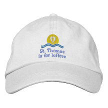 Luffers Sunset_St. Thomas Embroidered Baseball Caps