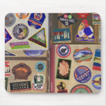Luggage Labels Mouse Mat