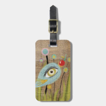 Luggage Tags Bird Cherry