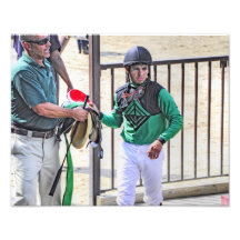 Luis Saez "Back to Back" Dead Heat Wins Photograph