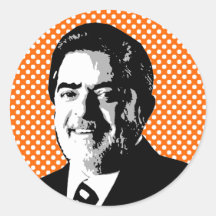 Luiz Inácio Lula da Silva Round Sticker