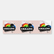 L'Ukraine fruitée mignonne Autocollants Pour Voiture