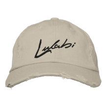 LULABI - Logo 2009 noir sur fond blanc Casquette De Baseball Brodée