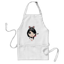 Lulu and Noodle the Cat Aprons