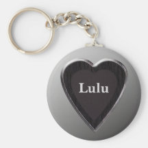 Lulu Heart Keychain by 369MyName