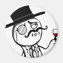 LulzSec Refrigerator Magnet