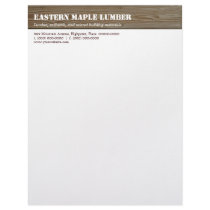 Lumber Business Letterhead