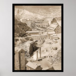 Lumber Mill & Gold Stamp Mill Terraville SD 1888 Posters