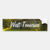 Lumière rurale de matin de ressort du Tennessee Autocollant Pour Voiture