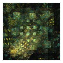 Lumières dans l'art abstrait de ville faire-parts