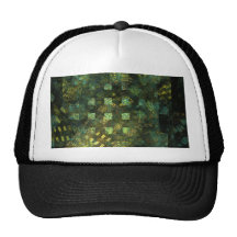 Lumières dans le chapeau d'art abstrait de ville casquette