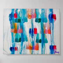 Lumières sous la pluie poster
