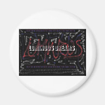 luminous dreams refrigerator magnet
