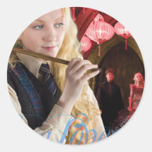 Luna Lovegood Montage Round Sticker