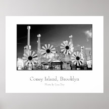 'Luna Park Entrance' Poster