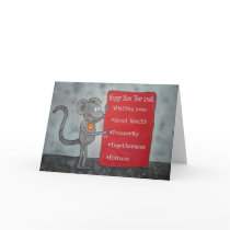 Lunar New Year Chinese Year of the Rat Card