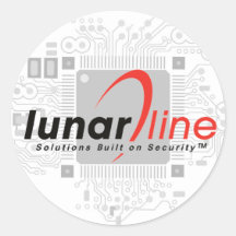 Lunarline, Inc. Autocollants Ronds