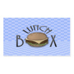 lunch box business card templates